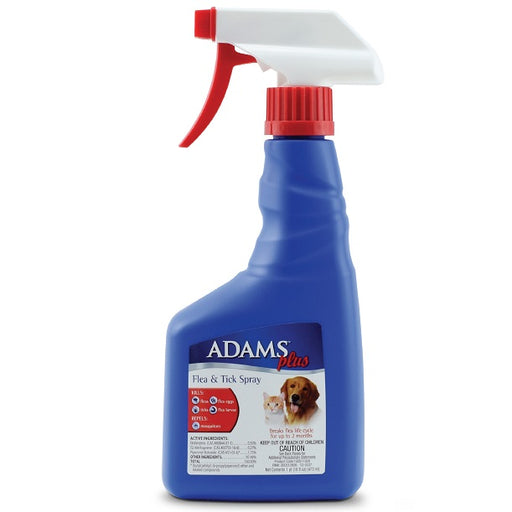 Adams Plus Flea & Tick Spray, 16 oz.
