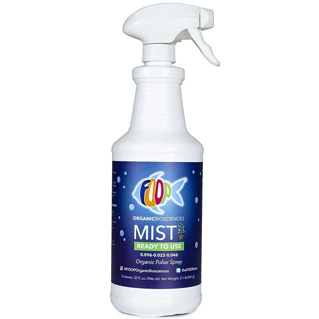 FOOP Mist Organic Foliar Spray 32 oz. Ready to Use