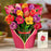 FreshCut Paper Pop Up Festive Tulips 3D Greeting Card
