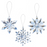 Crystal Expressions Glo-Flake Ornament, Assorted