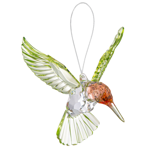 Crystal Expressions 4" Red Throated Hummingbird Ornament