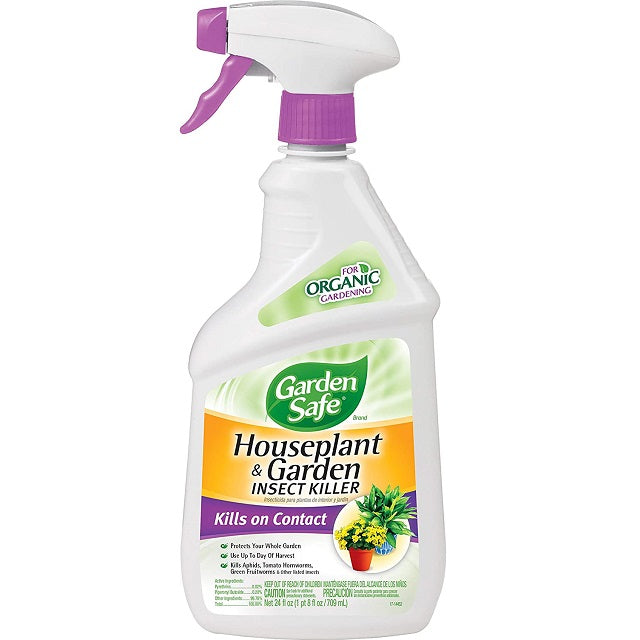 Garden Safe Houseplant & Garden Insect Killer 24 oz. Spray