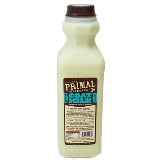 Primal Raw Goat Milk for Dogs and Cats