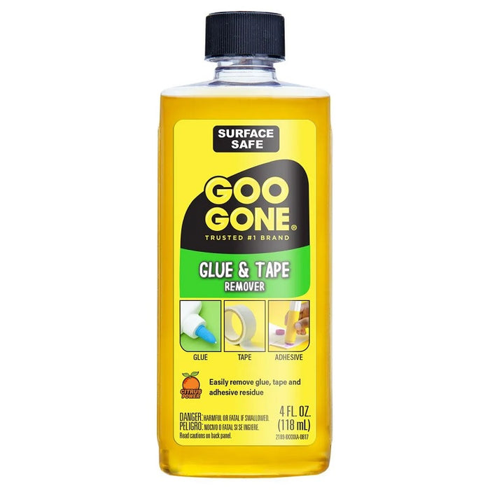 Goo Gone Glue & Tape Remover, 4oz