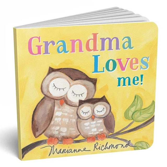 Grandma Loves Me Children's Board Book