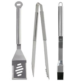 Grill Zone 3-Piece Stainless Steel Tool Set