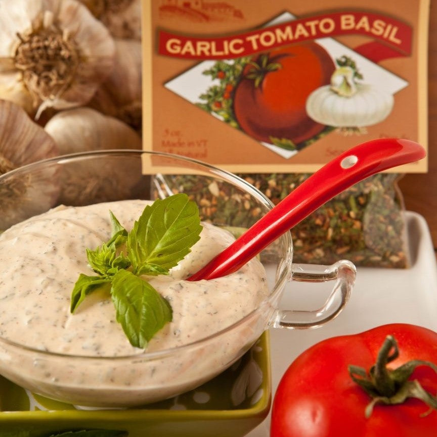 Halladay's Garlic Tomato Basil Dip & Cooking Blend