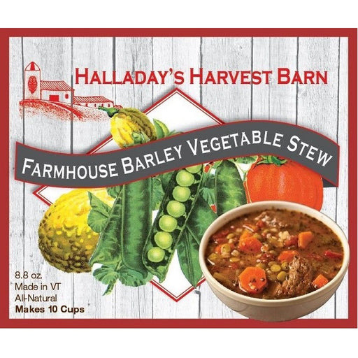 Halladay's Farmhouse Barley Vegetable Stew Mix