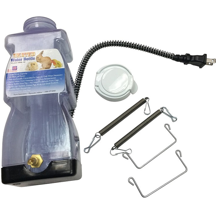 Heated Water Bottle for Small Animals, 20 watt