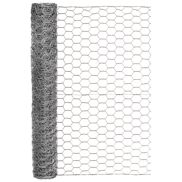Galvanized Poultry Netting, 1 in. x 24 in. x 25 ft.