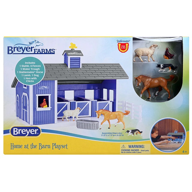 Breyer Farms Home at the Barn Playset 59241