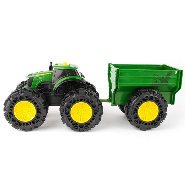 John Deere Monster Treads Tractor & Wagon Set