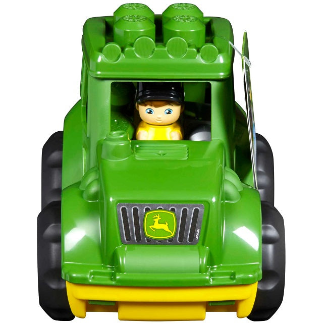 Mega Bloks John Deere Lil' Tractor Building Set With 5 Big Building Blocks