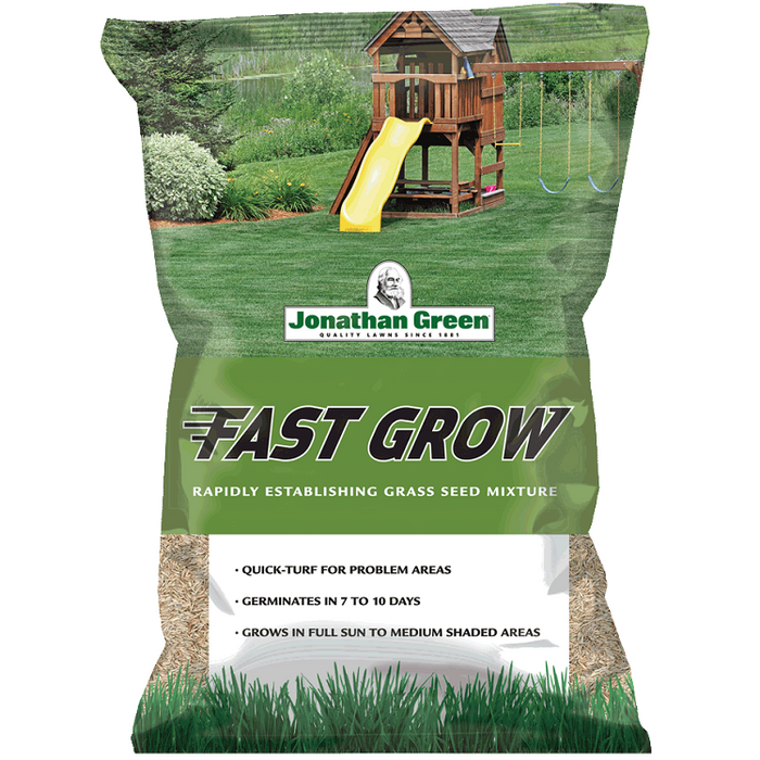 green seed garden legit Jonathan Green 10820 3 Lbs. Fast Grow Grass Seed Mixture