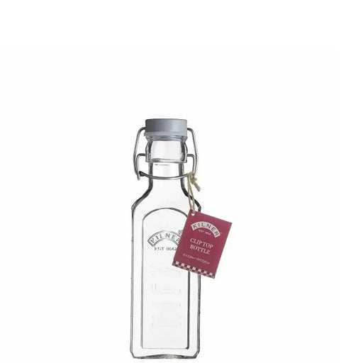 Kilner Square Clip-Top Glass Bottle 10 Oz.
