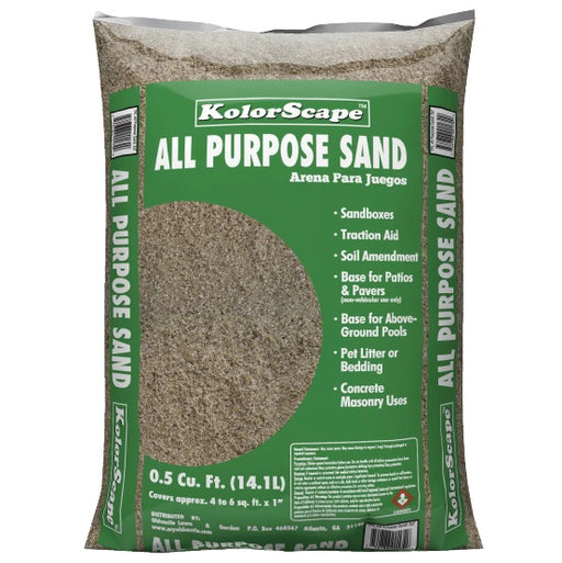 Kolorscape All-Purpose Sand, 0.5 Cu. Ft.