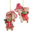 Christmas Mouse with Mushroom Ornament, Assorted
