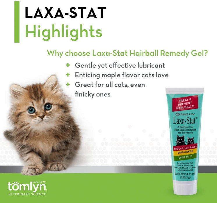 Laxa-Stat Hair Ball Gel, 4.25 oz.