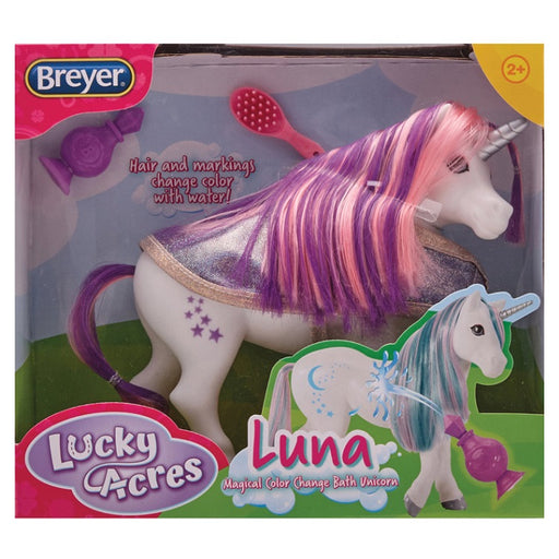 Breyer Luna Color Change Bath Unicorn