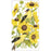 Sunflower Finch Bagged Flour Sack Towel