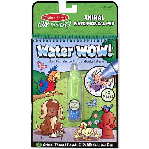 Melissa & Doug On the Go Water Wow! Water-Reveal Coloring Pad - Animal