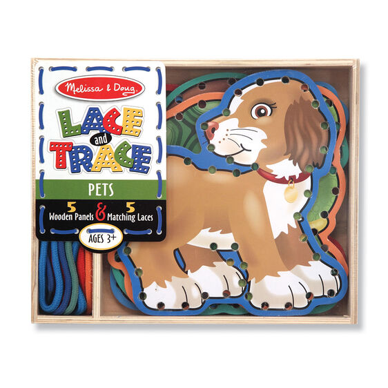 Melissa & Doug Lace & Trace Pets Activity Set