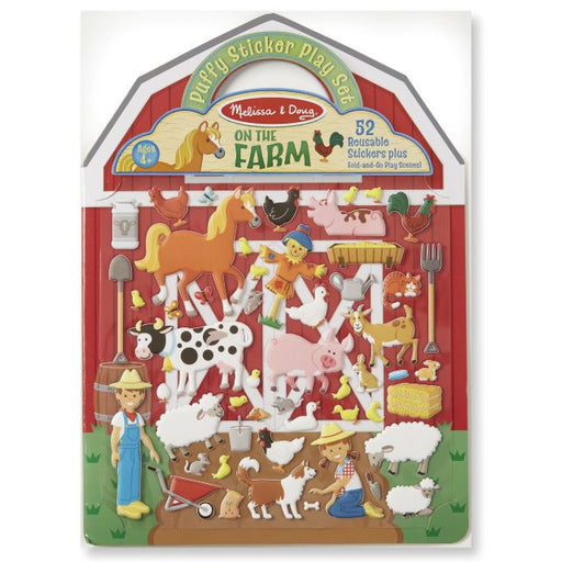 Melissa & Doug Puffy Sticker Play Set - On the Farm