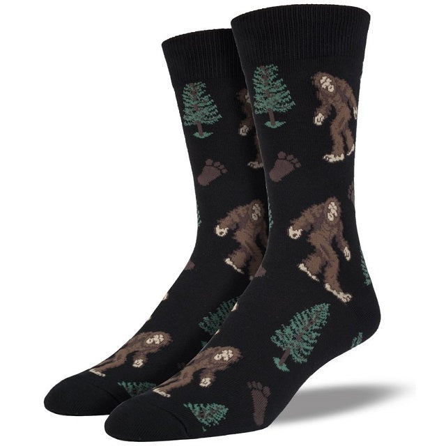 Men's Bigfoot Socks, Black