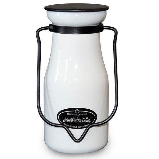 Milkhouse Creamery Collection Soy Candle: Harvest Wine Cellar, 8-oz. Milk Bottle