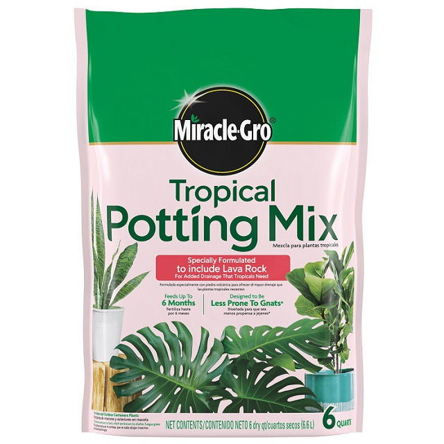 Miracle-Gro® Tropical Potting Mix 6-Quart