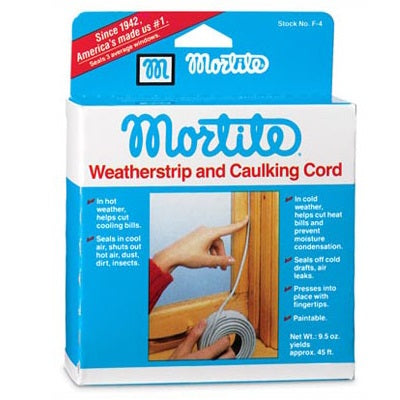 Mortite Indoor/Outdoor Caulking Cord, 45'