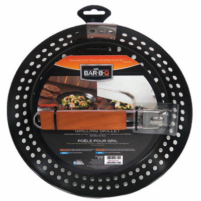Mr. Bar-B-Q Non-Stick Grill Skillet with Removable Handle