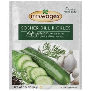 Mrs. Wages Kosher Dill Pickles Refrigerator Pickle Mix 1.94 oz