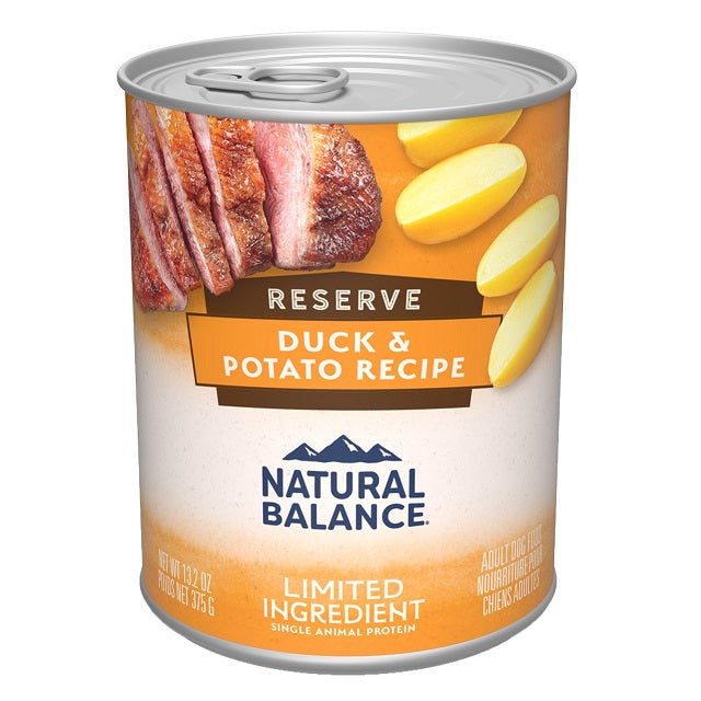 Natural Balance Limited Ingredient Reserve Duck & Potato Recipe Canned Dog Food