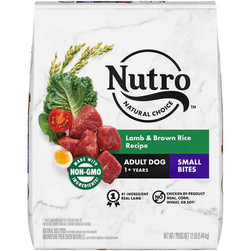 Nutro Natural Choice Adult Small Bites Lamb & Brown Rice Recipe Dog Food
