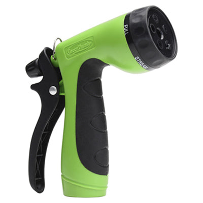 Green Thumb Plastic 5-Pattern Spray Hose Nozzle