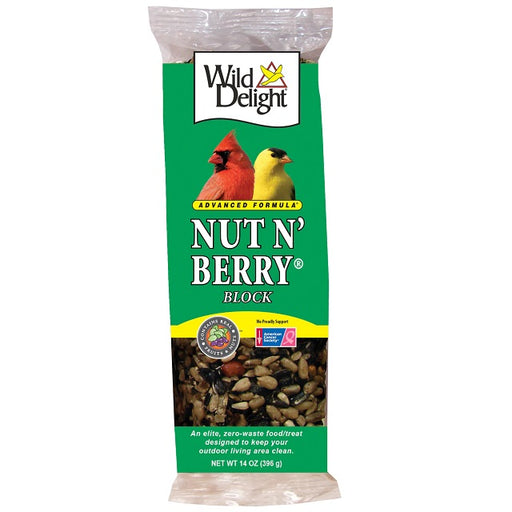 Wild Delight Nut N’ Berry Outdoor Bird Block 13 oz.