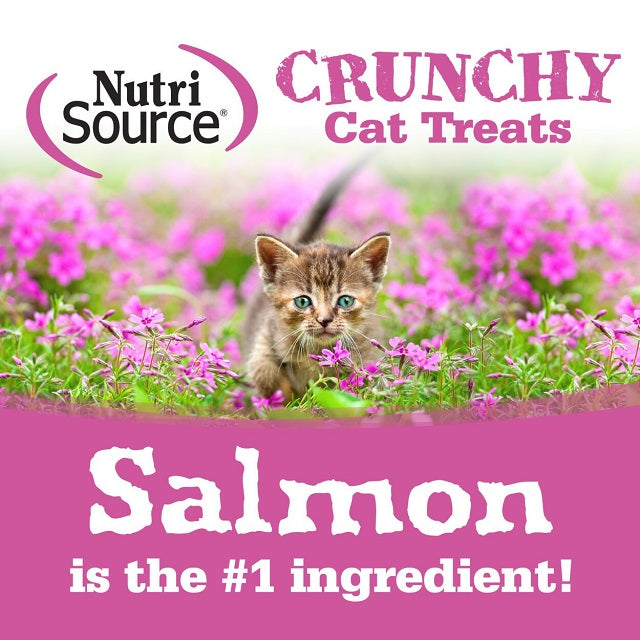 Nutrisource Crunchy Cat Treats Salmon & Tuna 3 oz.