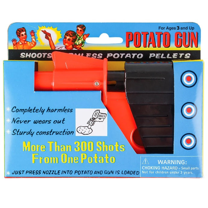 Old-Fashioned Potato Gun Toy
