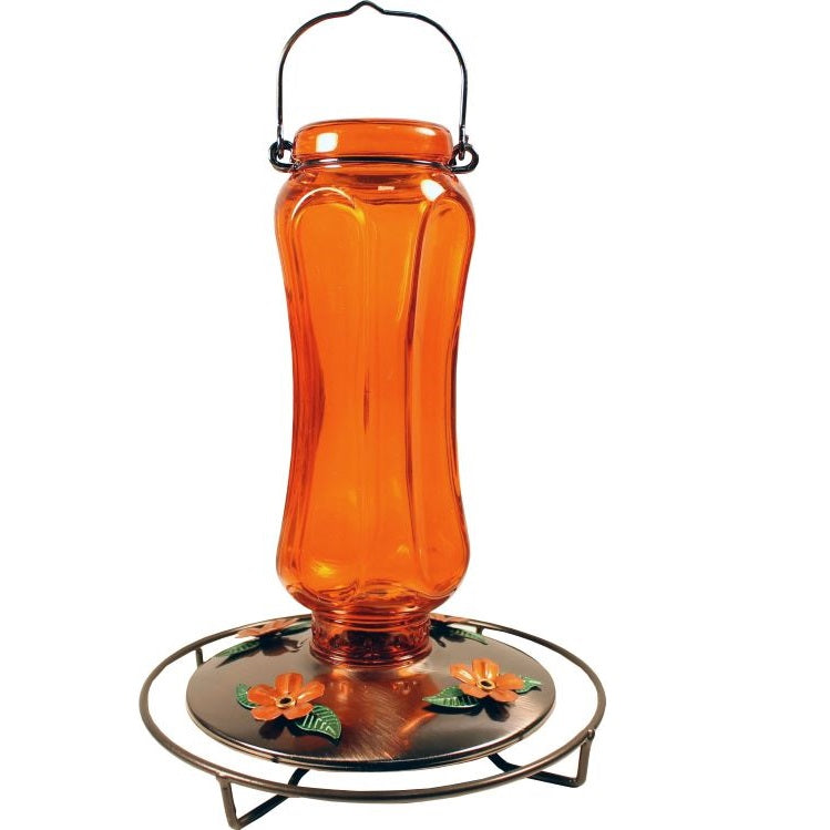 Perky-Pet Vintage Carnival Glass Oriole Feeder 8135-2