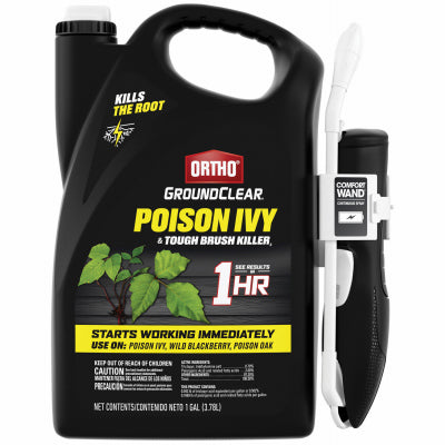 Ortho GroundClear Poison Ivy/Brush Killer- 1 Gallon Comfort Wand, Ready-to-Use