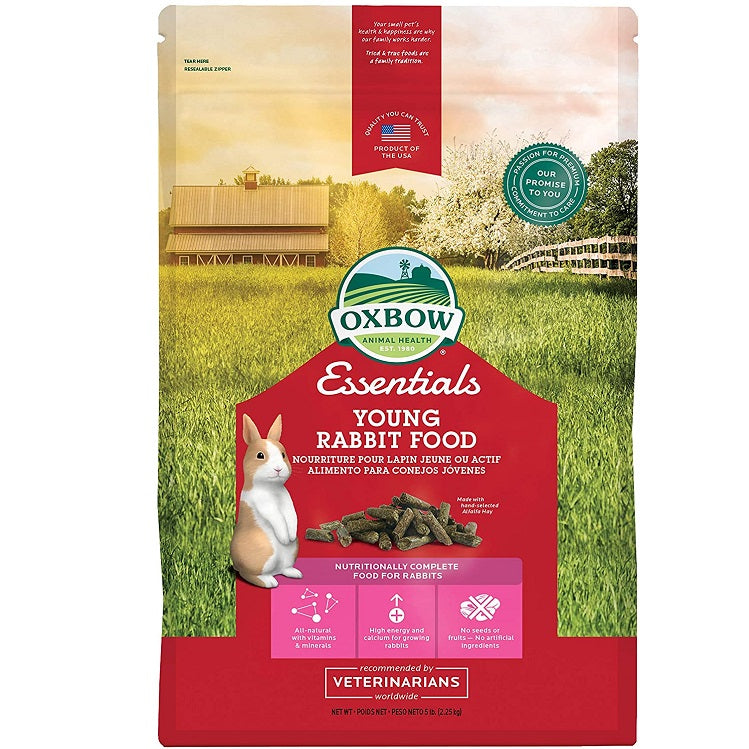 Oxbow Essentials Young Rabbit Food, 5 lb.