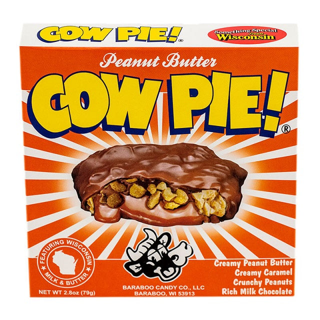 Peanut Butter Cow Pie Candy 2.5oz Patty