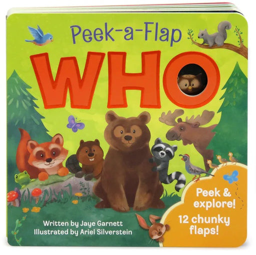 Who Peek-a-Flap Board Book