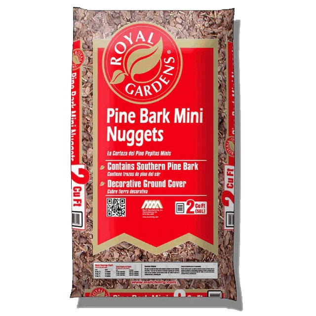 Royal Garden Pine Bark Mini Nuggets 2 Cu. Ft. Bag