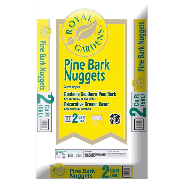 Royal Garden Pine Bark Nuggets 2 Cu. Ft. Bag