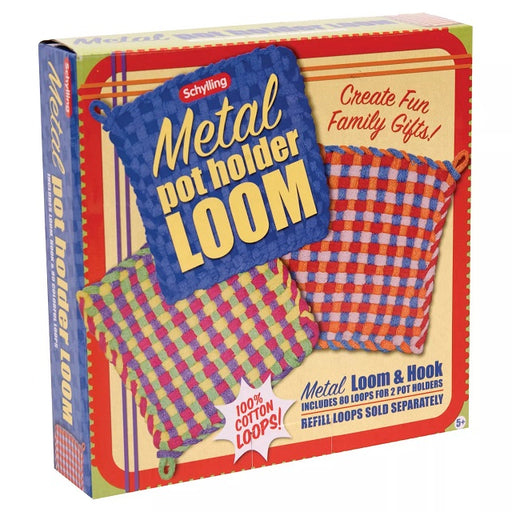 Metal Potholder Loom & Hook Kit