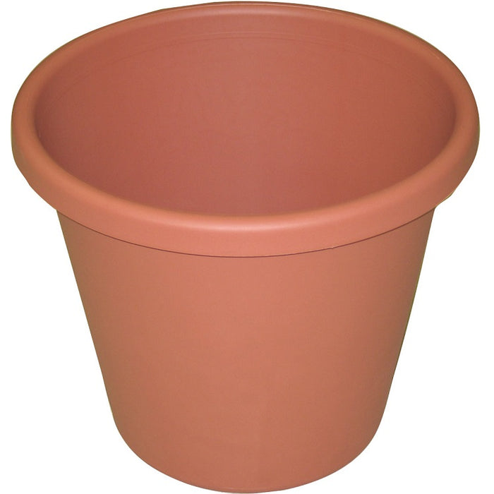 Classic Style Plastic Pot, Terra Cotta Color - 20"