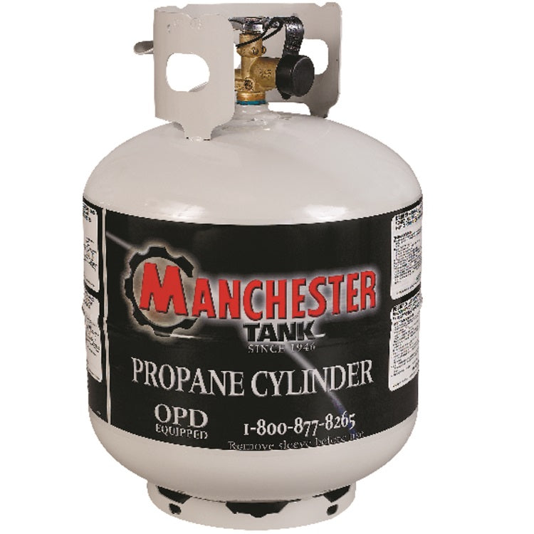 Manchester Tank Empty Propane Cylinder, 20lb Capacity
