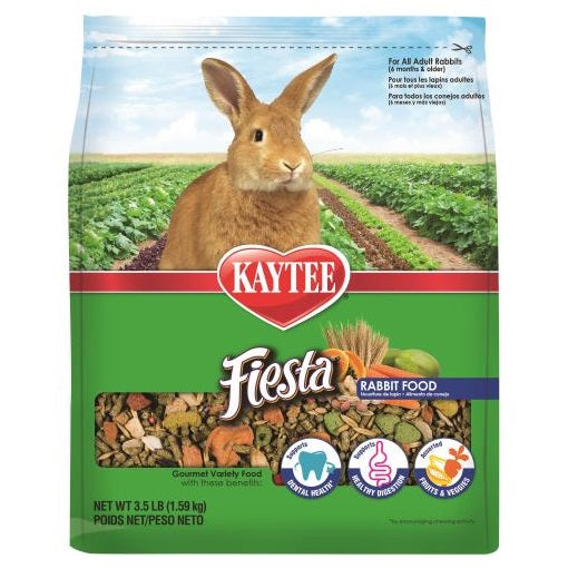 Kaytee Fiesta Rabbit Food 3.5-Lbs.